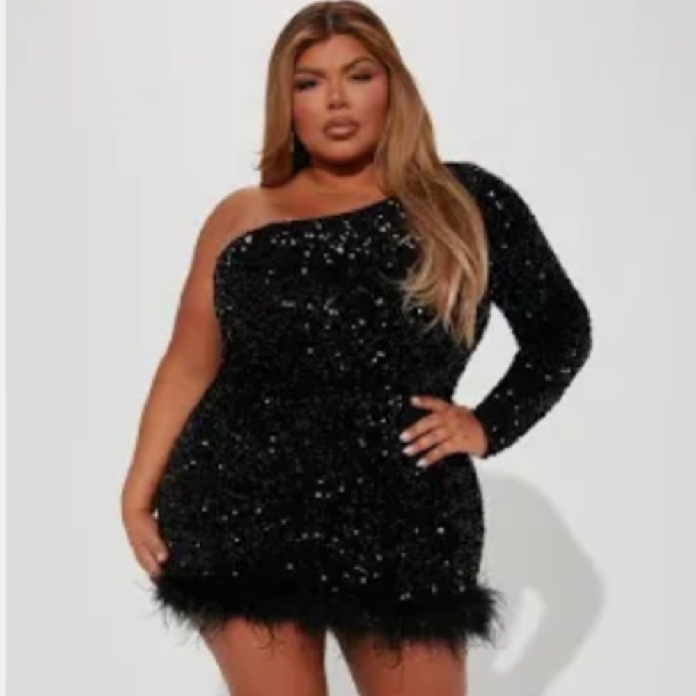 Giada Sequin Mini Dress - Fashion Nova
